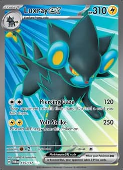 Luxray ex — Twilight Masquerade #195