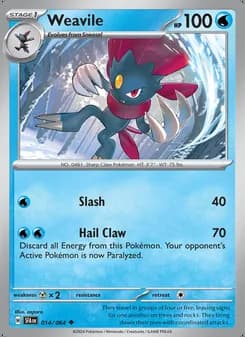 Weavile — Shrouded Fable #014