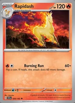 Rapidash — Stellar Crown #020