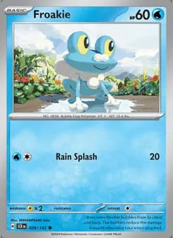 Froakie — Stellar Crown #039