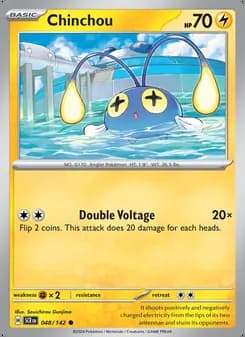 Chinchou — Stellar Crown #048