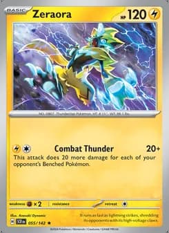 Zeraora — Stellar Crown #055