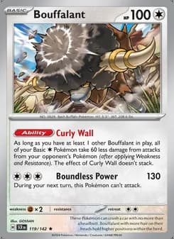 Bouffalant — Stellar Crown #119