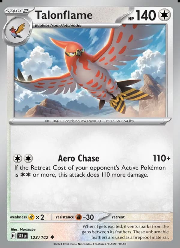 Talonflame — Corona Astral #123