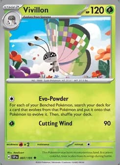 Vivillon — Chispas Fulgurantes #007