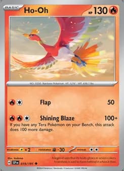 Ho-Oh — Chispas Fulgurantes #019