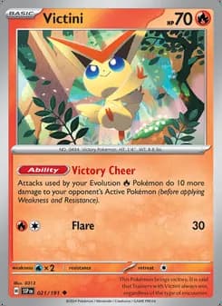 Victini — Chispas Fulgurantes #021