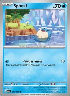 Spheal — Chispas Fulgurantes #043