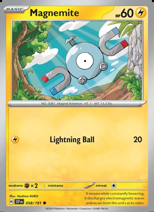 Magnemite — Surging Sparks #058