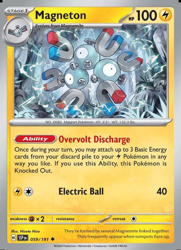 Magneton — Chispas Fulgurantes #059