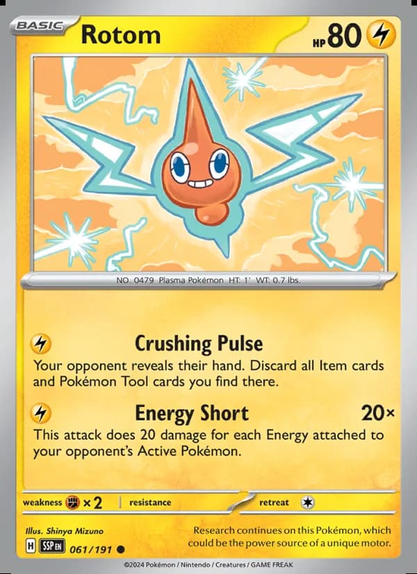 Rotom — Surging Sparks #061