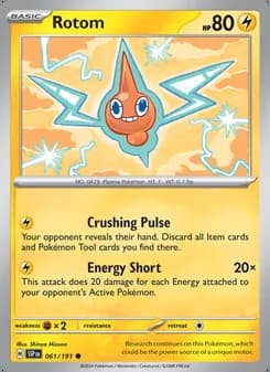 Rotom — Chispas Fulgurantes #061