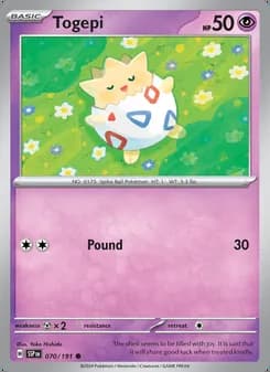 Togepi — Chispas Fulgurantes #070