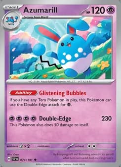 Azumarill — Chispas Fulgurantes #074