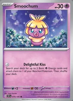 Smoochum — Chispas Fulgurantes #075