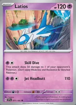 Latios — Chispas Fulgurantes #077