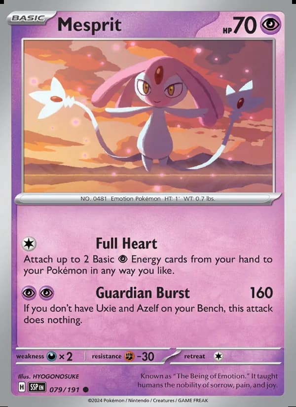 Mesprit — Surging Sparks #079
