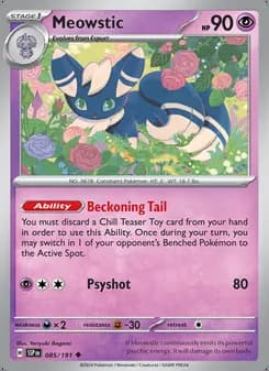 Meowstic — Chispas Fulgurantes #085