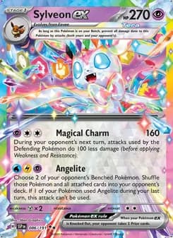 Sylveon ex — Chispas Fulgurantes #086