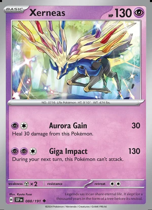 Xerneas — Surging Sparks #088