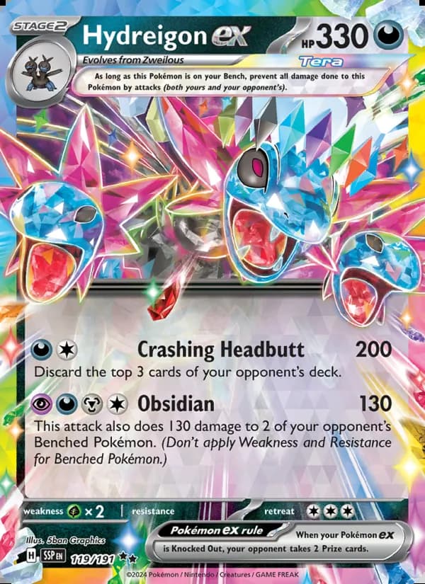 Hydreigon ex — Surging Sparks #119