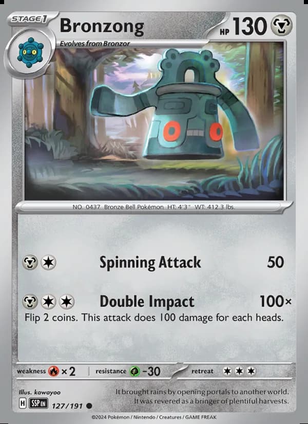 Bronzong — Surging Sparks #127