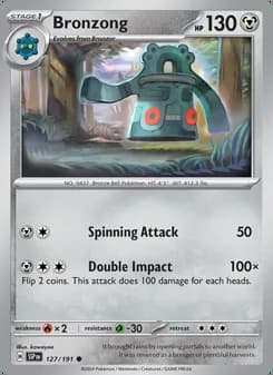 Bronzong — Chispas Fulgurantes #127
