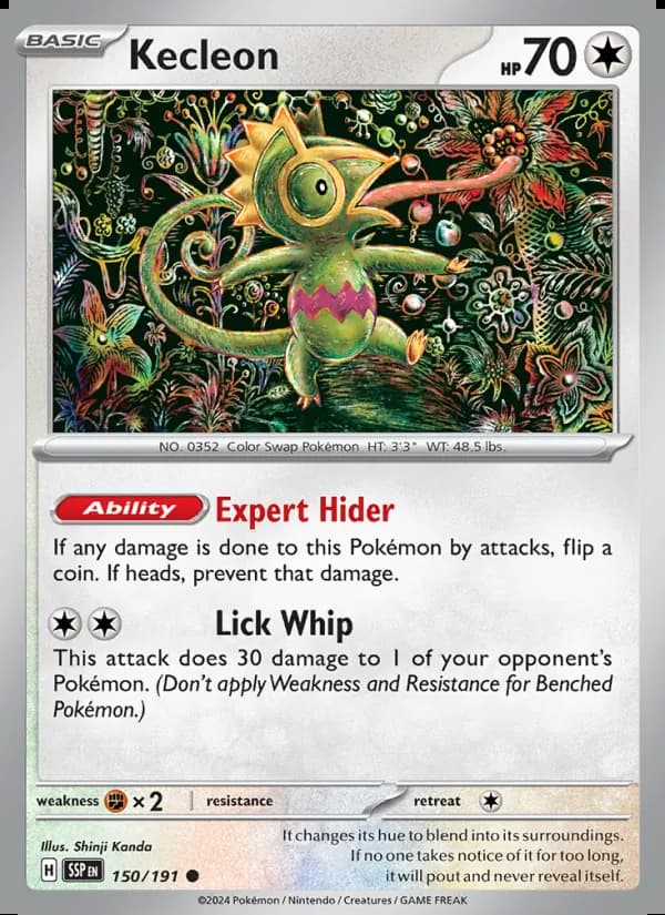 Kecleon — Surging Sparks #150