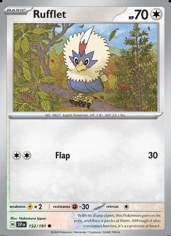 Rufflet — Surging Sparks #152