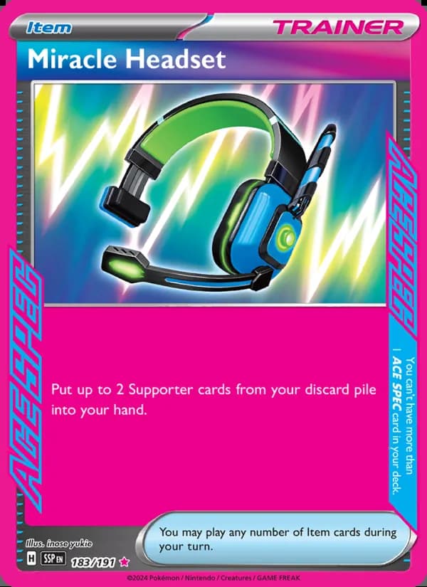 Miracle Headset — Surging Sparks #183