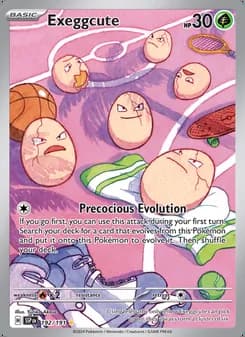 Exeggcute — Chispas Fulgurantes #192