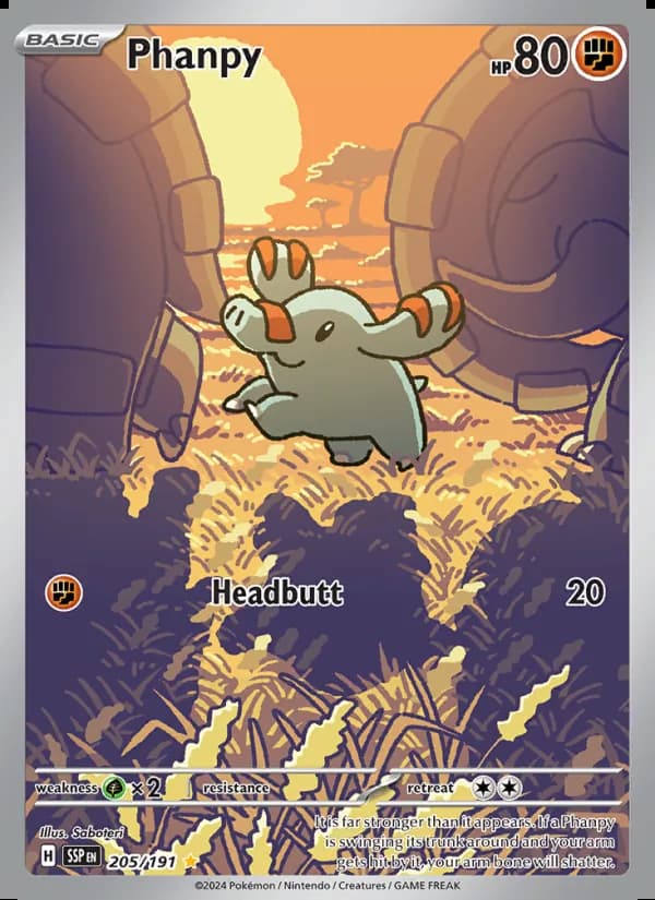 Phanpy — Surging Sparks #205