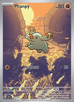 Phanpy — Chispas Fulgurantes #205