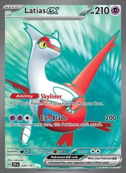 Latias ex — Chispas Fulgurantes #220
