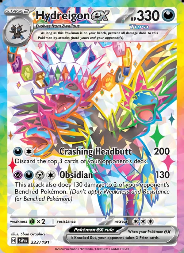 Hydreigon ex — Surging Sparks #223