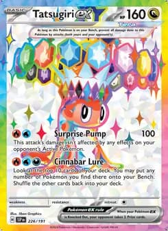 Tatsugiri ex — Chispas Fulgurantes #226