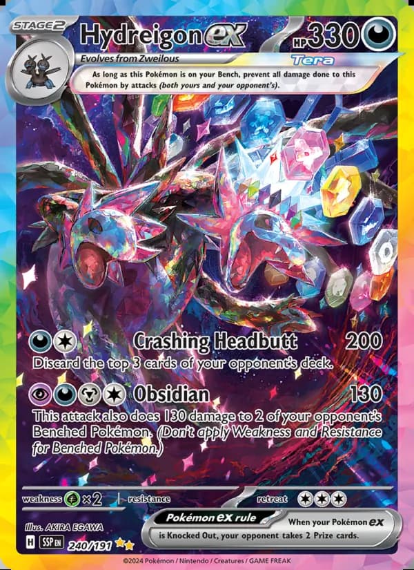 Hydreigon ex — Surging Sparks #240