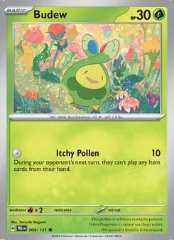 Budew — Prismatic Evolutions #004