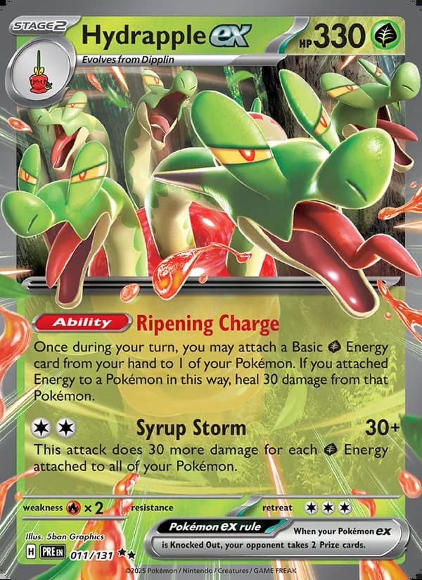 Hydrapple ex — Prismatic Evolutions #011