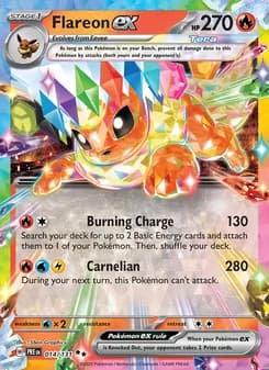 Flareon ex — Prismatic Evolutions #014