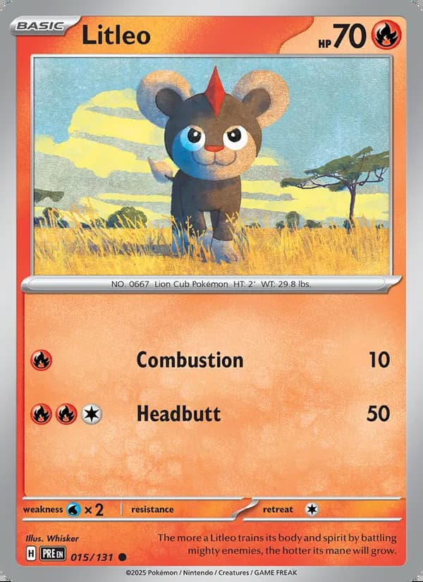 Litleo — Prismatic Evolutions #015