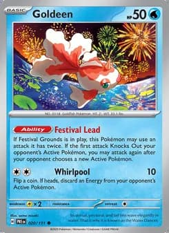 Goldeen — Prismatic Evolutions #020