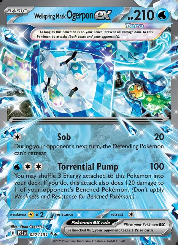 Wellspring Mask Ogerpon ex — Prismatic Evolutions #027