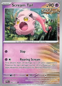 Scream Tail — Prismatic Evolutions #042
