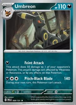Umbreon — Prismatic Evolutions #059