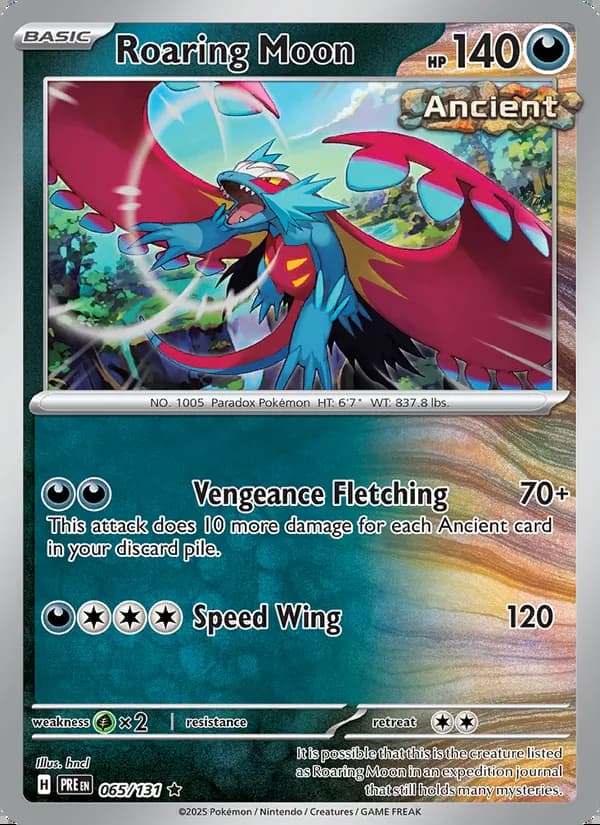 Roaring Moon — Prismatic Evolutions #065