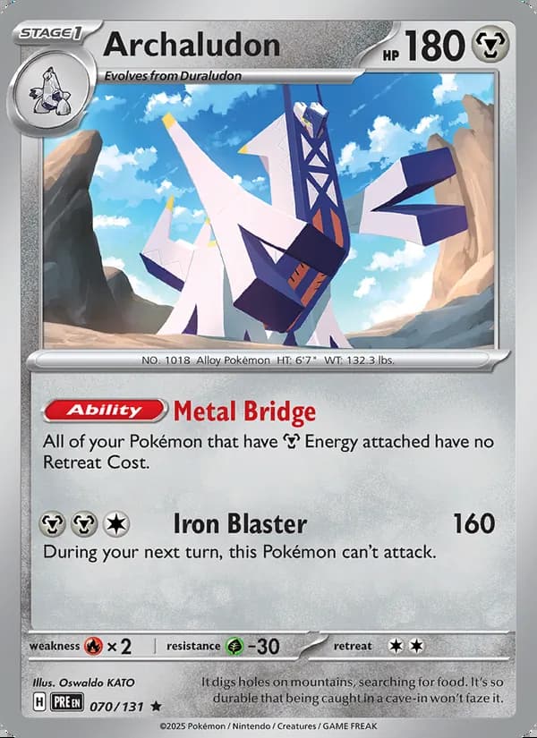 Archaludon — Prismatic Evolutions #070