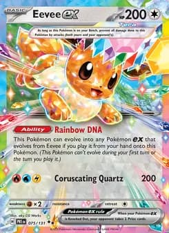 Eevee ex — Prismatic Evolutions #075