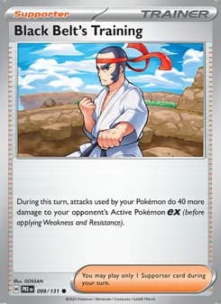 Black Belt's Training — Prismatic Evolutions #099