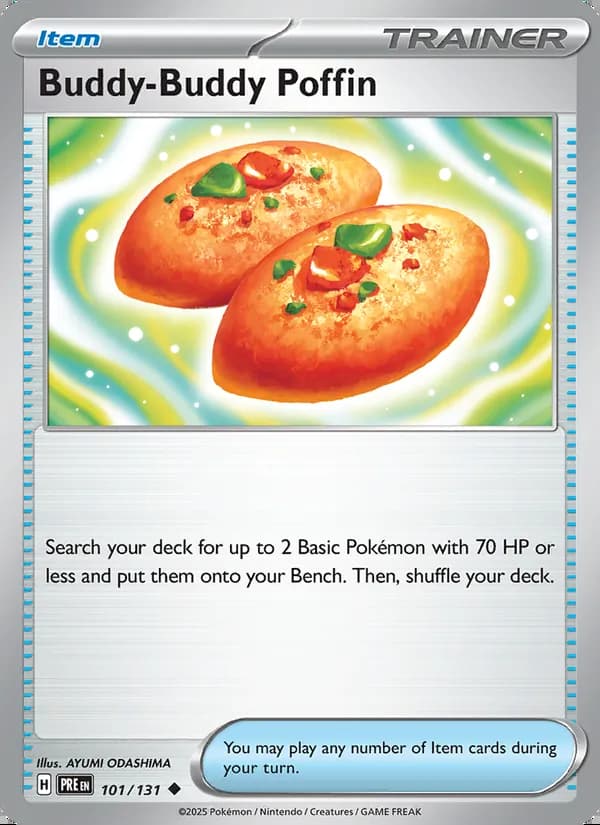 Buddy-Buddy Poffin — Prismatic Evolutions #101